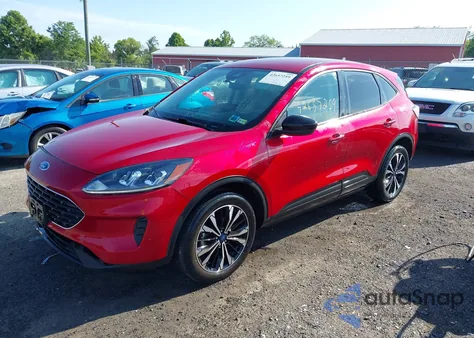 2022 Ford Escape Se z USA, uszkodzony, nr VIN 1FMCU9G62NUA30600